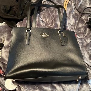 Coach limited black/red tote